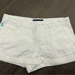 Polo by Ralph Lauren High Waist Cream Shorts
